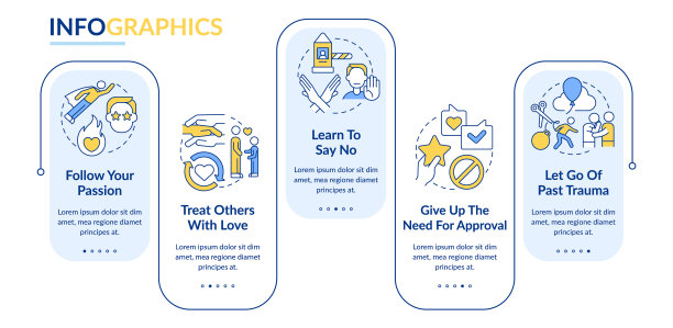 实现总自爱矩形信息图形模板图片下载