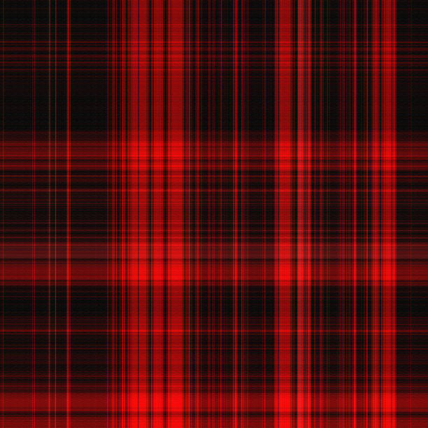 红黑格子织物纹理。纺织品的背景图片下载