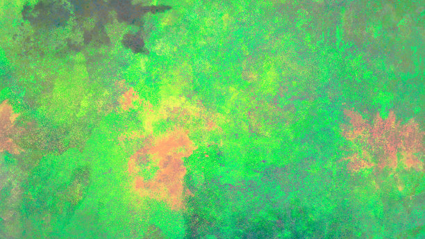 明亮的绿色垃圾色纹理。图片下载