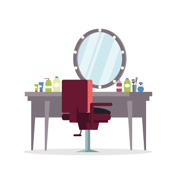 演员更衣室，理发店公寓图片下载