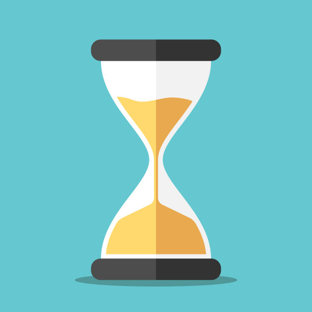 蓝色的沙玻璃图片下载