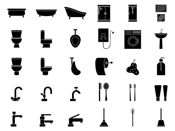 设置管道图标简单的标志图片下载