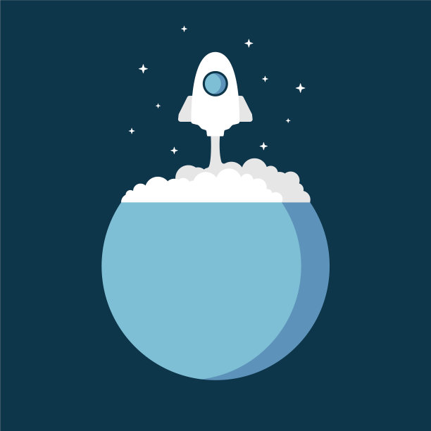 火箭正飞向外太空图片下载