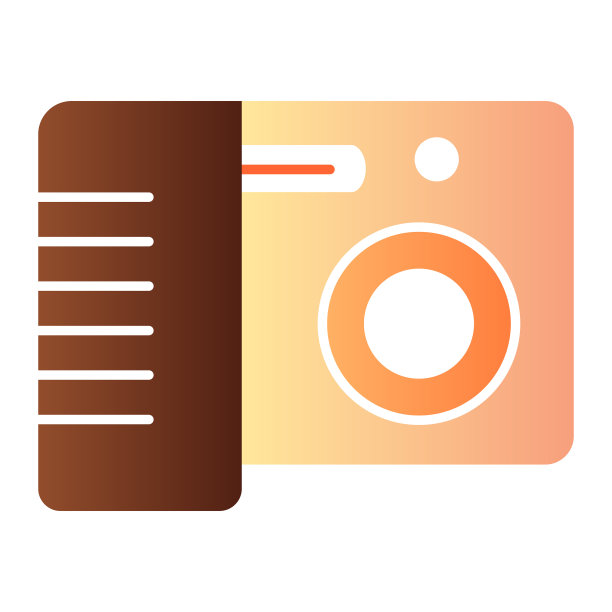 相机平面图标照片相机彩色图标在图片下载