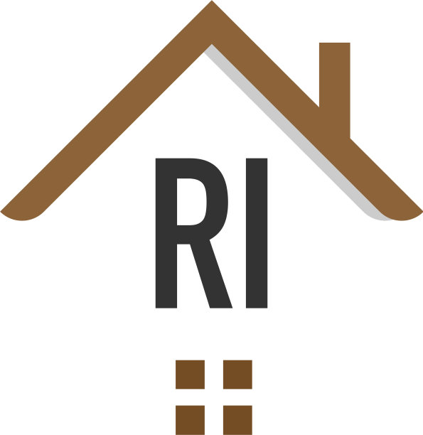 首字母ri建筑标志设计模板图片下载