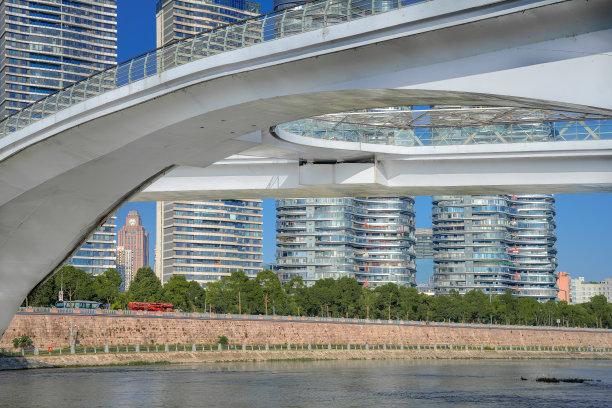 成都五斗子桥，阳光明媚的一天图片下载