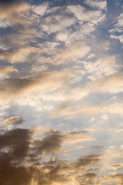 晴朗的天空云彩图片下载
