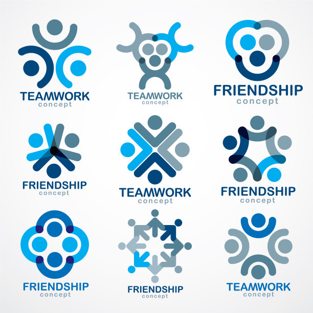 团队合作和友谊的概念图片下载