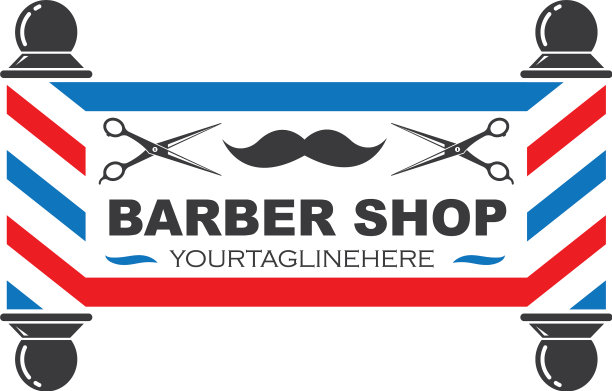 理发店图标标志图标图片下载