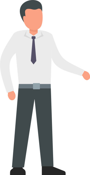 律师图标扁平化风格图片下载