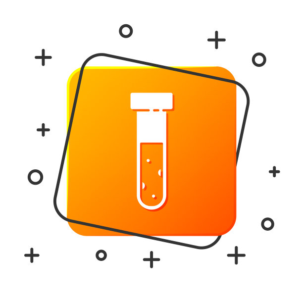 白色试管和烧瓶化学实验室试验图片下载