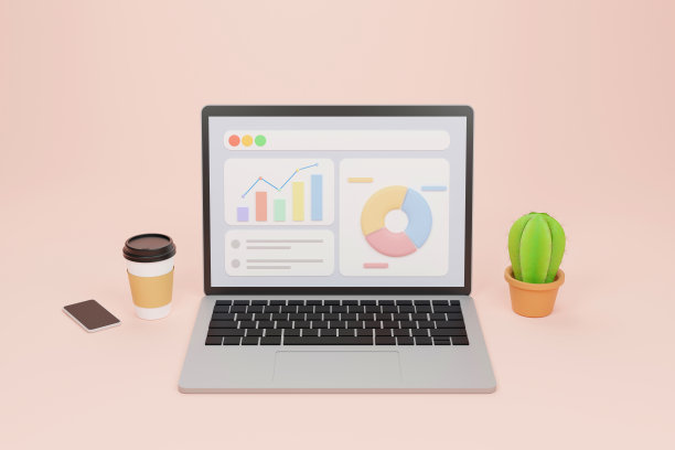 3d SEO优化，网页分析和SEO营销概念。三维渲染图片下载