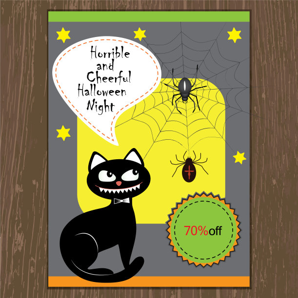 万圣节card-02图片下载