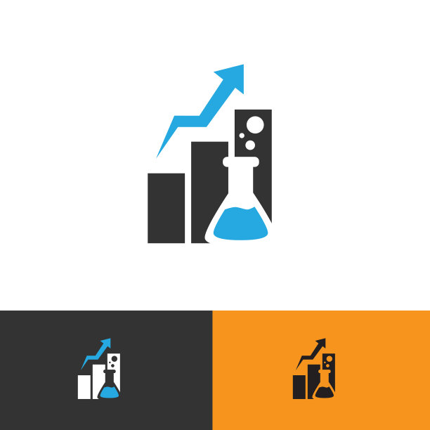 摘要科学烧瓶实验室标志标志模板图片下载