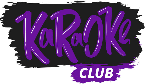 卡拉ok俱乐部现代毛笔文字图片下载