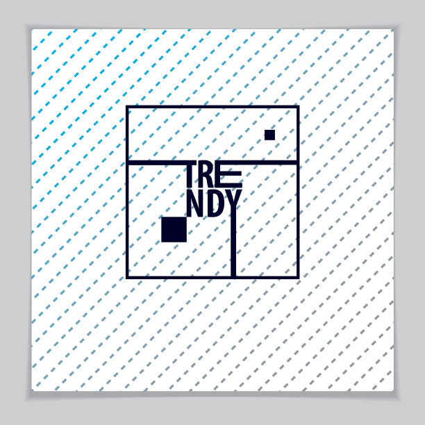 简约的小册子设计几何图案图片下载