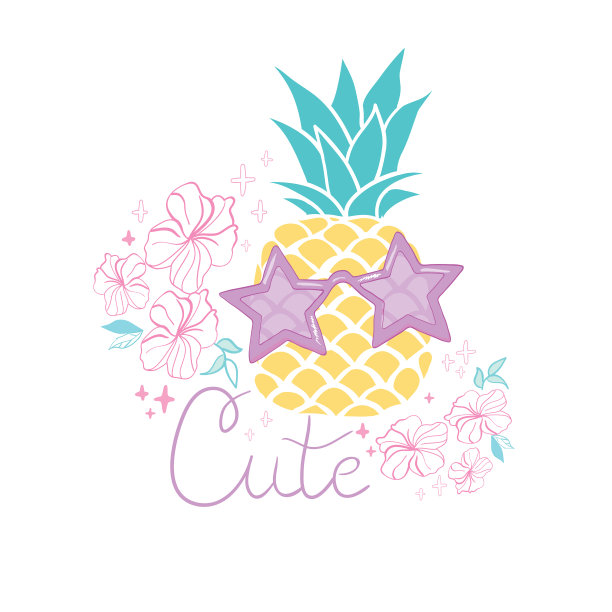 手绘夏季卡片图片下载