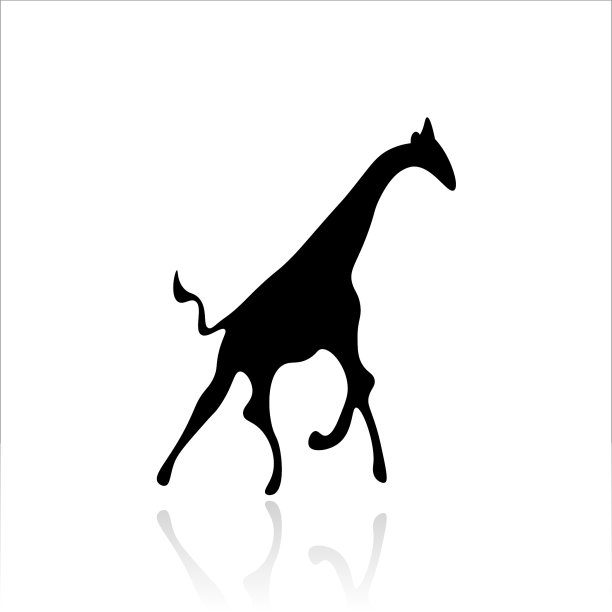 长颈鹿图标设计图片下载