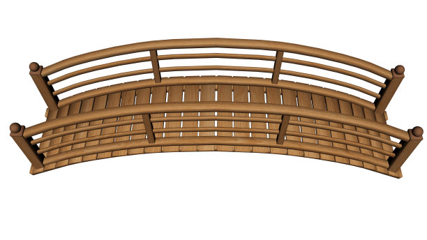 花园桥- 3D渲染图片下载