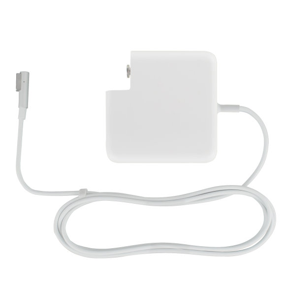 笔记本电源，笔记本配件，在一个孤立的白色背景图片下载