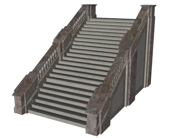 楼梯- 3D渲染图片下载