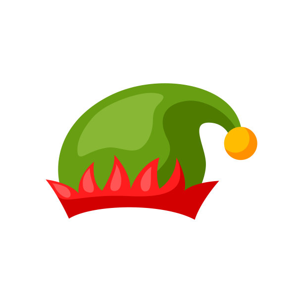 圣诞快乐帽子精灵图片下载