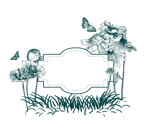 雕刻花架草甸草图设计图片下载