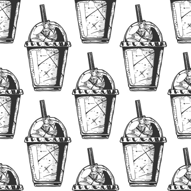 模式与奶昔图片下载