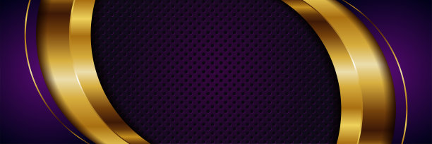 摘要三维风格豪华黄金线重叠层背景。豪华现代黑暗的金色阴影模板豪华设计插图向量图片下载