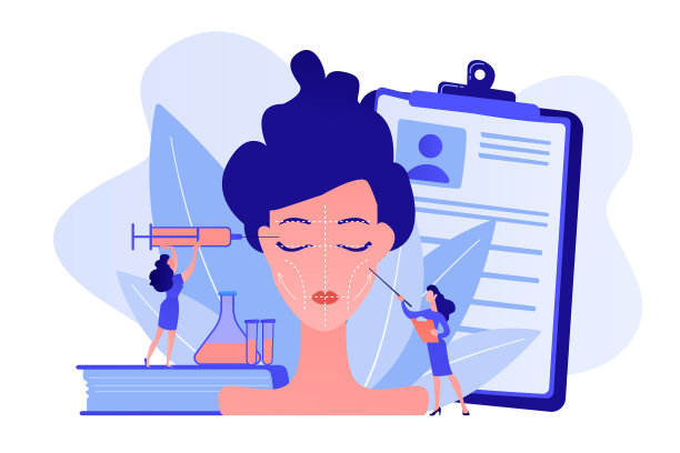 面部轮廓的概念图片下载