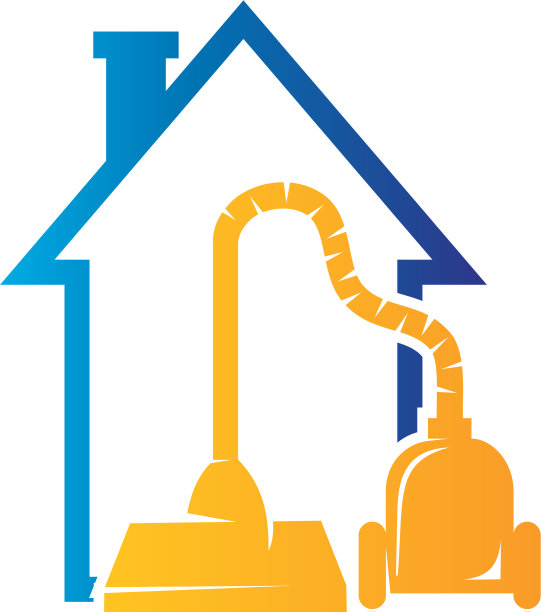 清洁服务真空解决方案企业标志图片下载