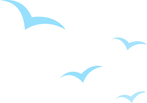 剪影鸟图标平孤立图片下载