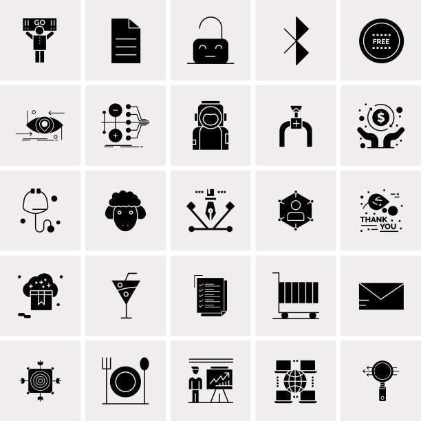 设置25个通用业务图标图片下载