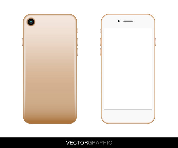 智能手机模板一个金型2背面正面图片下载