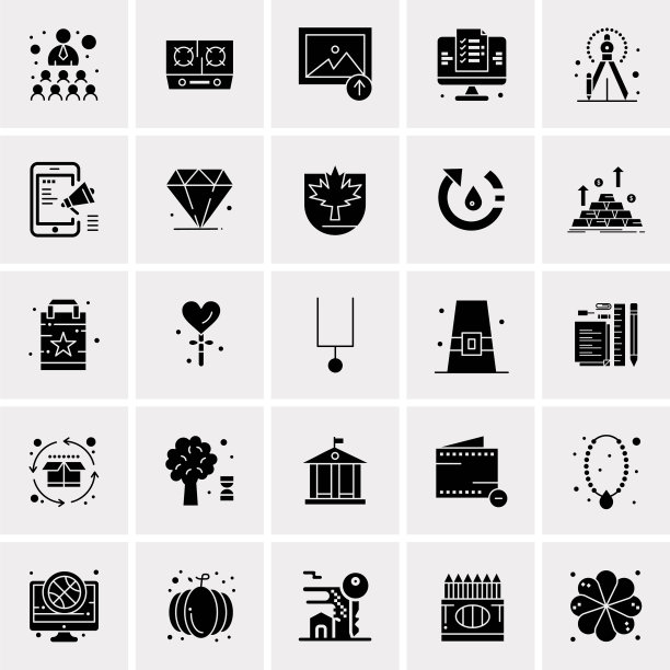 设置25个通用业务图标图片下载