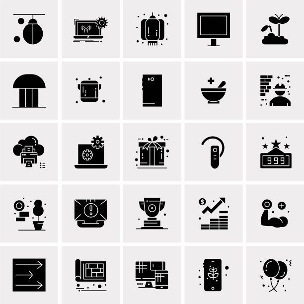 设置25个通用业务图标图片下载