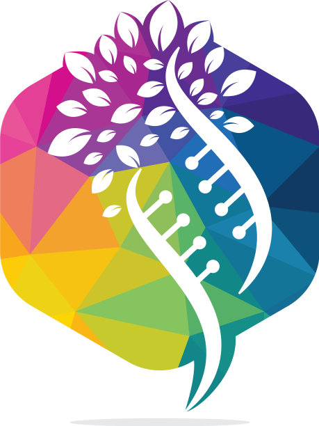 DNA树标志设计图片下载