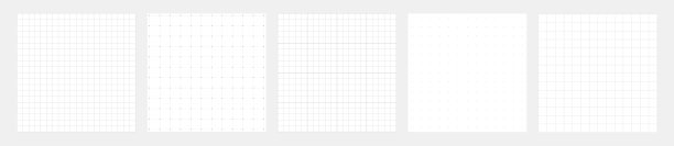 网格的横幅。点笔记本模式。方图。师项目结构。学校数学表。方格背景的地图。几何旗帜。技术空白。矢量图图片下载