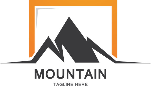 山图标标识图片下载