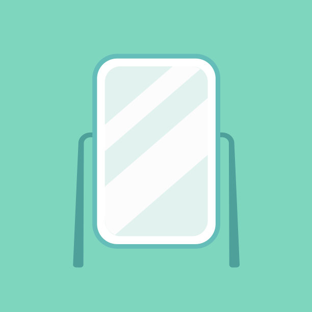 平式梳妆镜图片下载