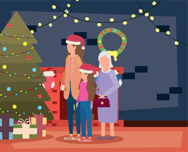 祖母带着女儿和孙女图片下载