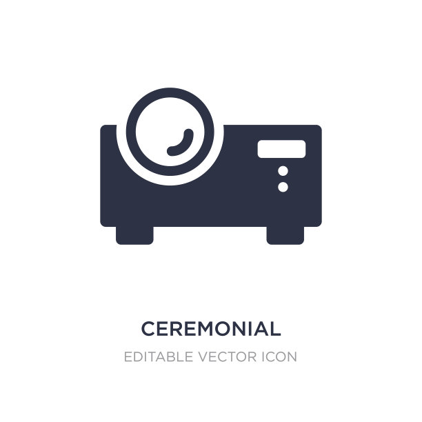 仪式图标在白色背景简单图片下载