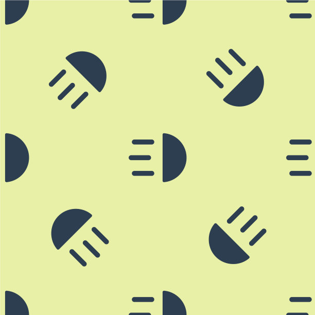 蓝色远光灯图标隔离无缝图案上图片下载