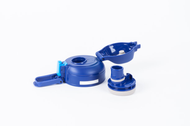 热水瓶瓶盖封闭孤立在白色背景图片下载