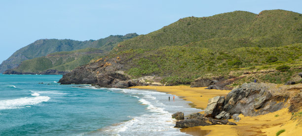 Calblanque自然公园，卡塔赫纳，穆尔西亚图片下载