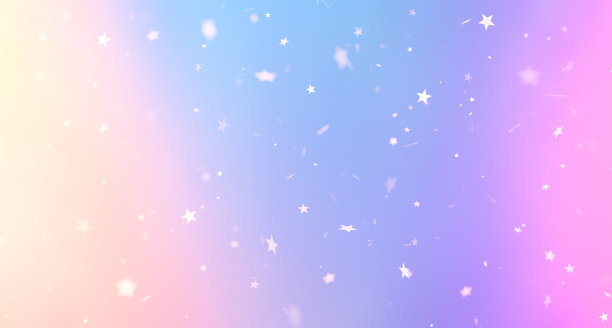 彩虹独角兽风格明亮的抽象背景图片下载