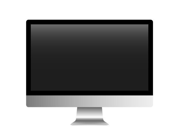 电脑显示器的模板图片下载
