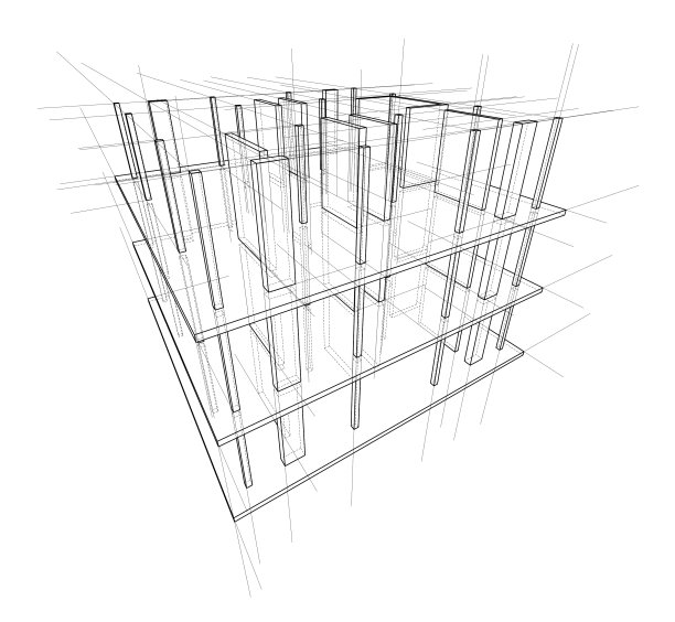 正在画一所在建的房子图片下载