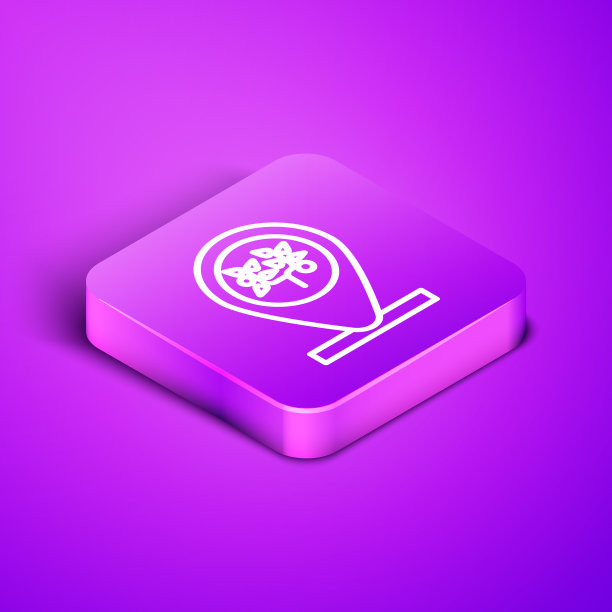 等距线位置和树图标隔离上图片下载