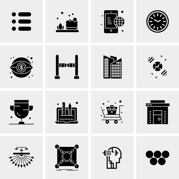 设置16个通用图标业务图片下载